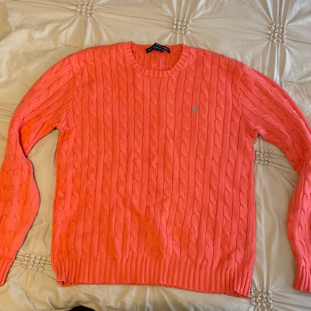 Ralph Lauren Sport cable knit sweater, size Medium